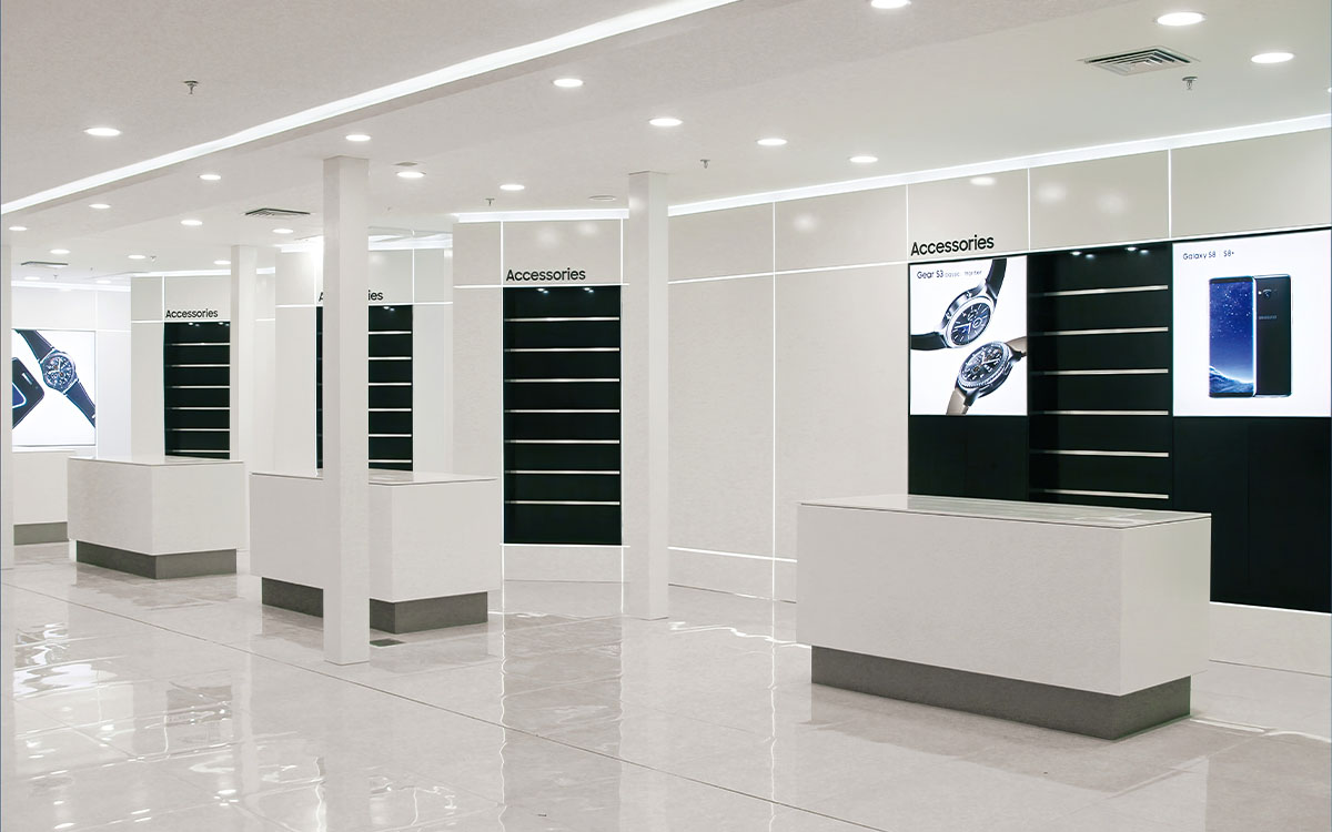 Samsung store design