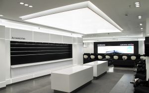Samsung store design