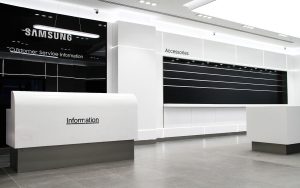 Samsung store design