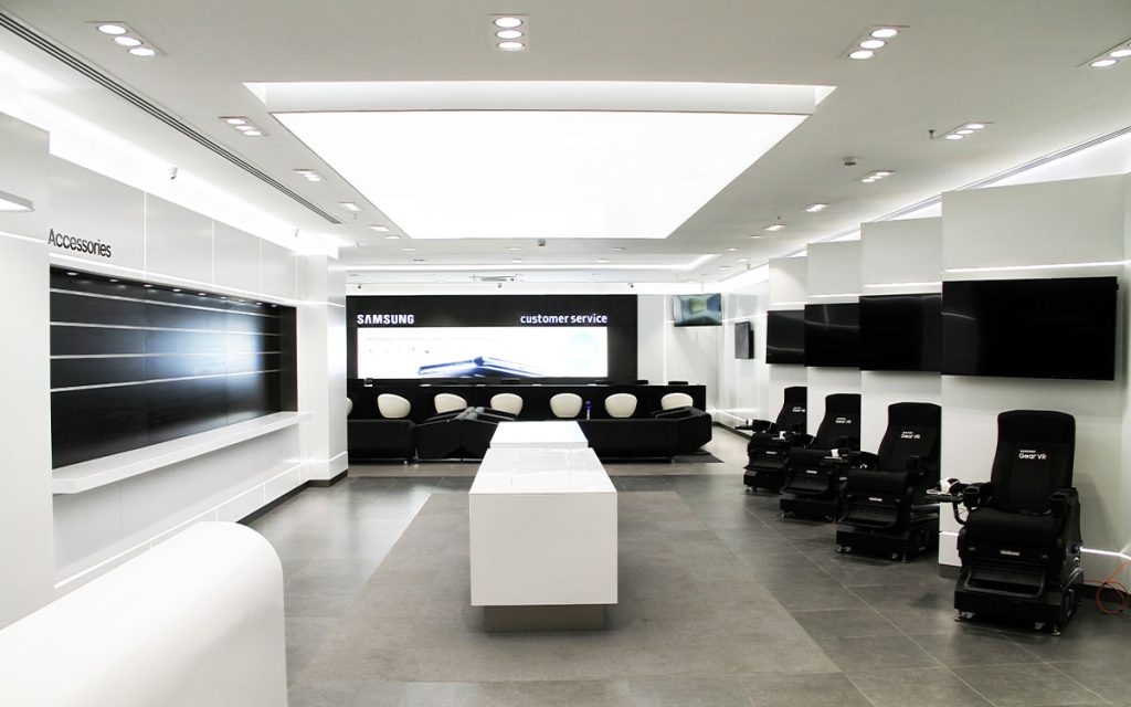 Samsung store design
