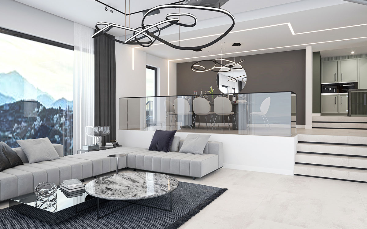 Villa Marathon interior design