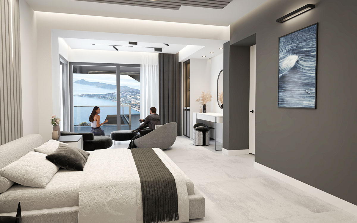 Villa Marathon interior design