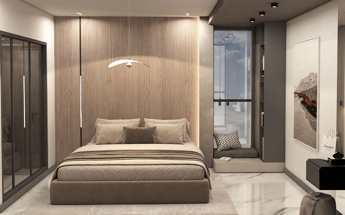Luxury villa interior design