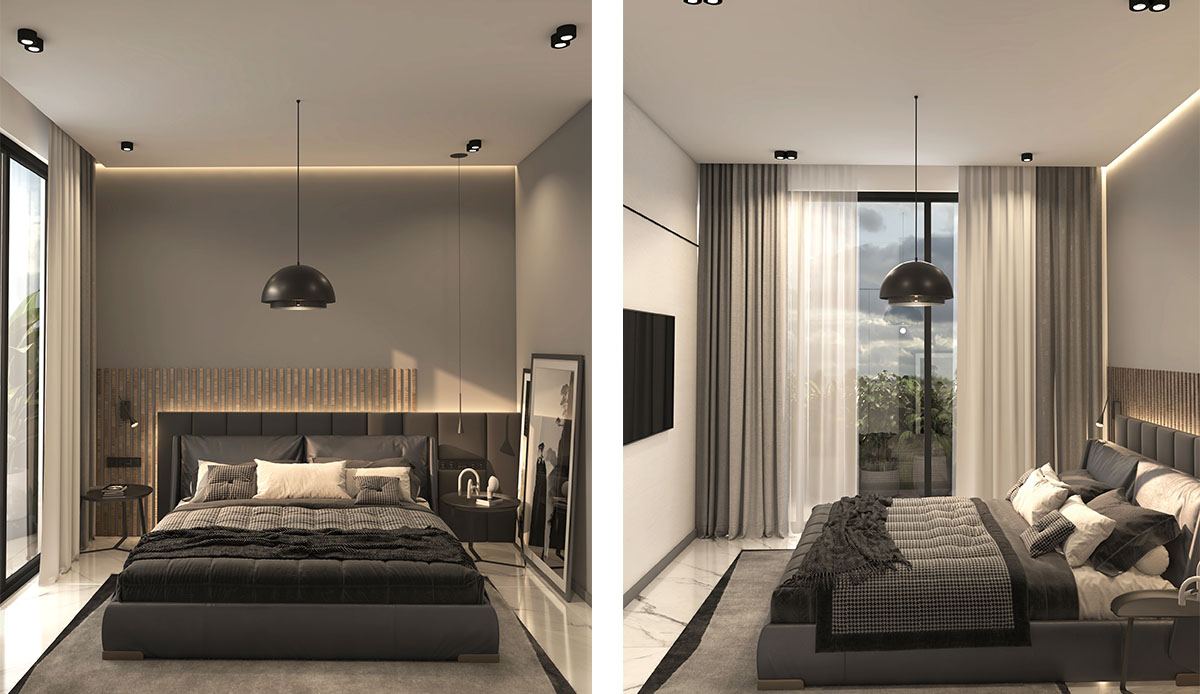Luxury villa interior design