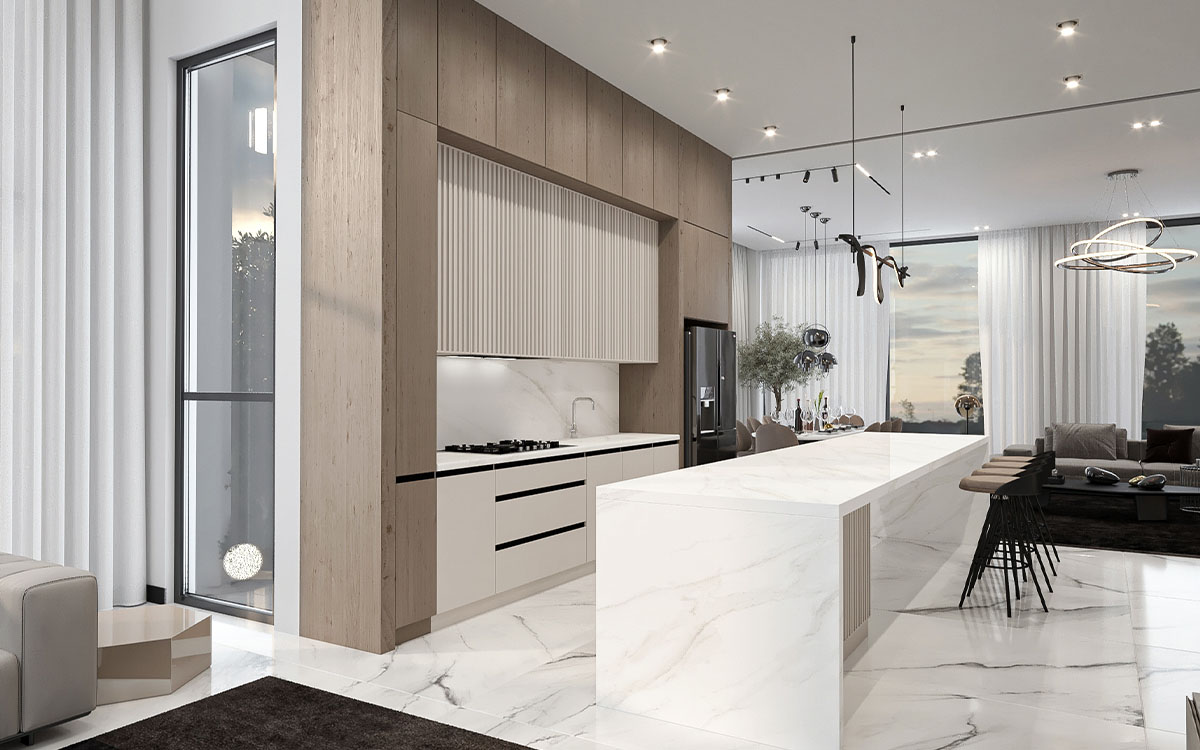 Luxury villa interior design