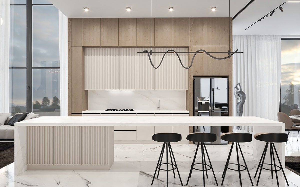 Luxury villa interior design