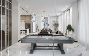 Luxury villa interior design